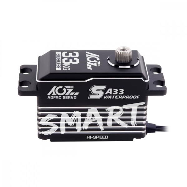 SA33 (8,4V 33kg 0,068s) Low Profile waterproof Servo