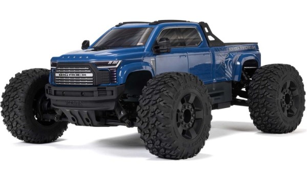 ARRMA 1:10 Big Rock 223S DSC 4x4 Brushless Monster Truck blau ARTR