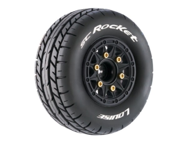 1:10 SC-Rocket soft Komplettrad 12/14/17mm, Louise
