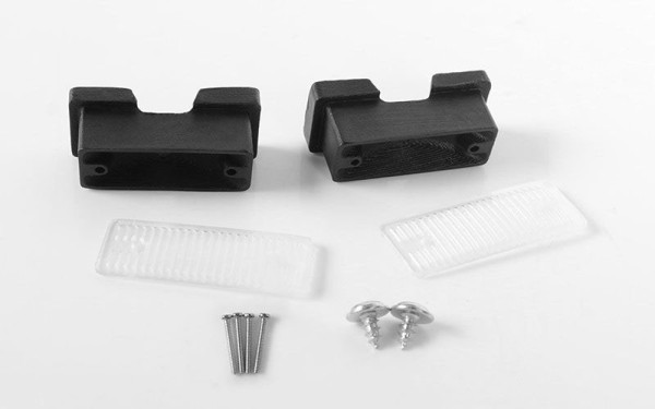 Front Grille Fog Lamps for Traxxas TRX-4 79 Bronco RangerXLT