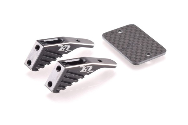 XB4/XB2 Aluminium Wing Mount (black)