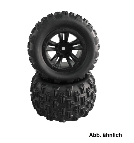 Kompletträder Hyper GO 1:16 Truggy/MT (16212/16218)
