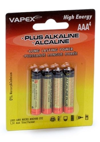 VAPEX AAA (Mirco) Alkaline Batterien (4)