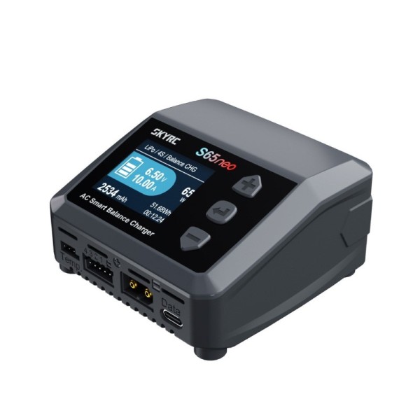 SkyRC S65neo Ladegerät (10A 65W) 230V (XT60 Ausgang) 230V