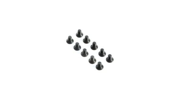 Flat Head Screws, M4x8mm (10)