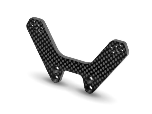XT2 Carbon Shock Tower For Bridge Upper Deck - Lower - Front