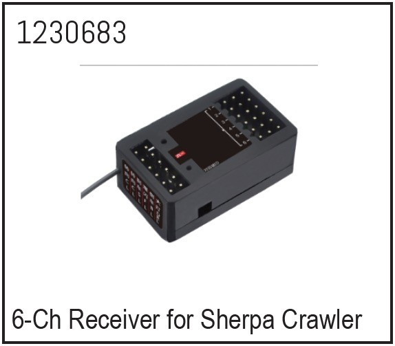 Absima 6-Kanal Empfänger für Crawler Sherpa / Khamba