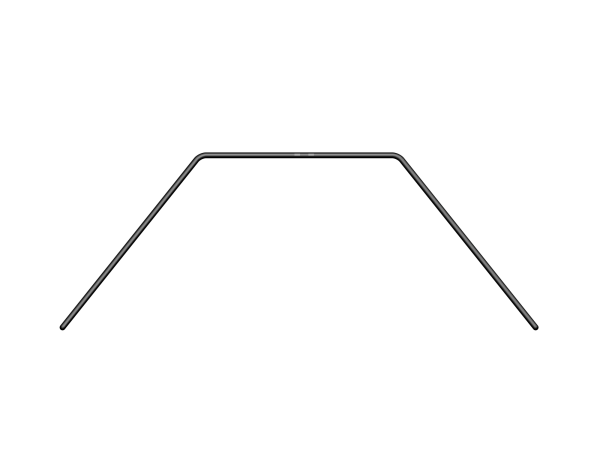 X4 Stabilisator 1,2mm, Hinten