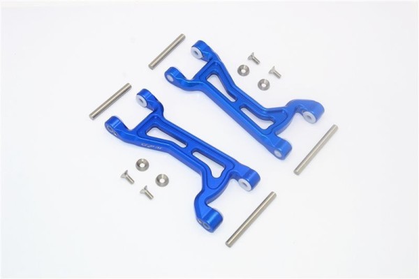 GPM Alu Front-/ Querlenker Hinten Obens -14Pc Set Blau