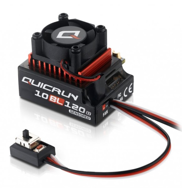 QuicRun 10BL120 G2 2-3S Regler, Hobbywing