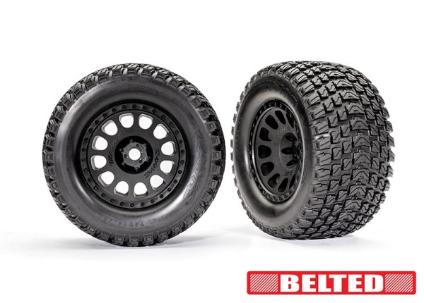 Gravix BELTED Reifen auf XRT-Felge schwarz 24mm