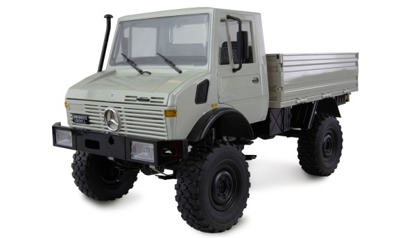 Mercedes-Benz Unimog U1300L 1:12 Basic RTR hellgrau