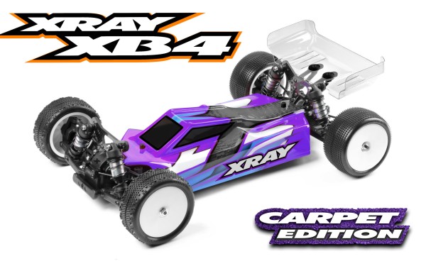 Xray XB4C '24 1:10 4WD Buggy Kit (Teppich)