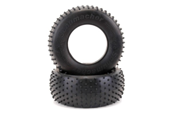 1:10 SC MINI SPIKE gelb/medium ohne Einlagen, Schumacher