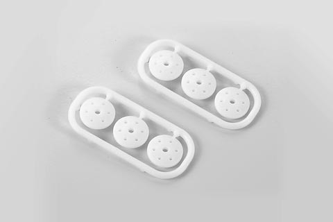 Kolbenplatten-Set 6-Loch (1.2, 1.3, 1.4mm) Delrin V3