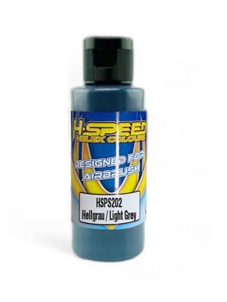 Lexan Airbrush Farbe 60 ml Hellgrau / Light Grey