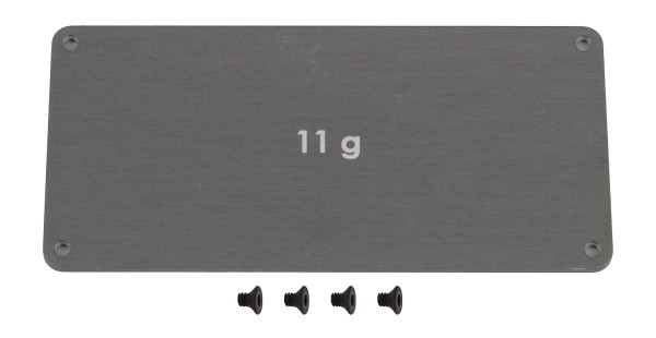 FT Regler Montageplatte 11g, Aluminium (B7 B6.4 T6.4 SC6.4)
