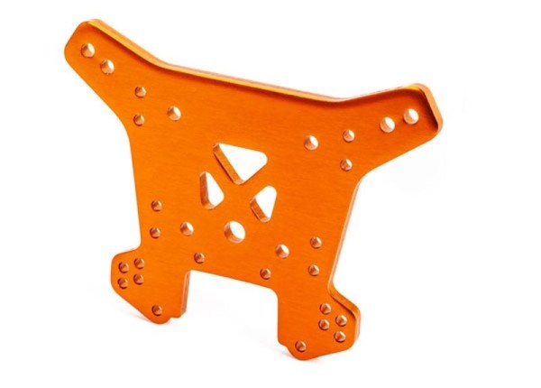 Dämpferbrücke hinten 6061-T6 Alu orange eloxiert