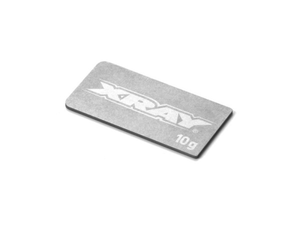 XRAY PURE TUNGSTEN CHASSIS WEIGHT 10g