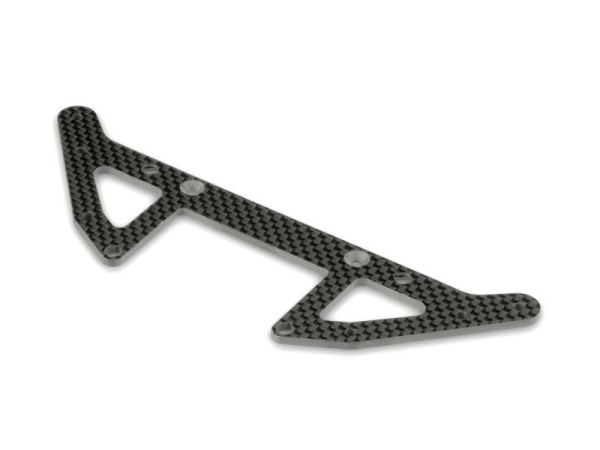X10 Carbon Rear Brace For 1-Piece Chassis