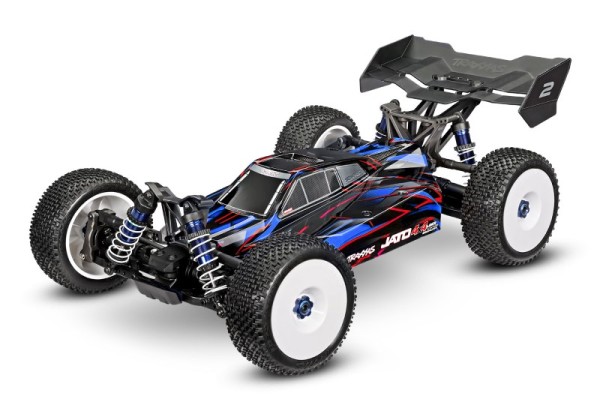 Traxxas JATO 4x4 VXL 4S Brushless blau RTR