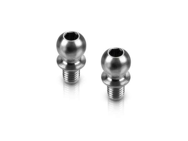 Hudy Titan Ball Stud D=4.9 / L=4 / S=3,5 / 2mm Hex (2)