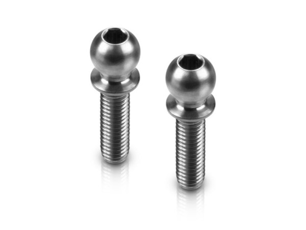 Hudy Titan Ball Stud D=4.9 / L=10 / S=3,5 / 2mm Hex (2)