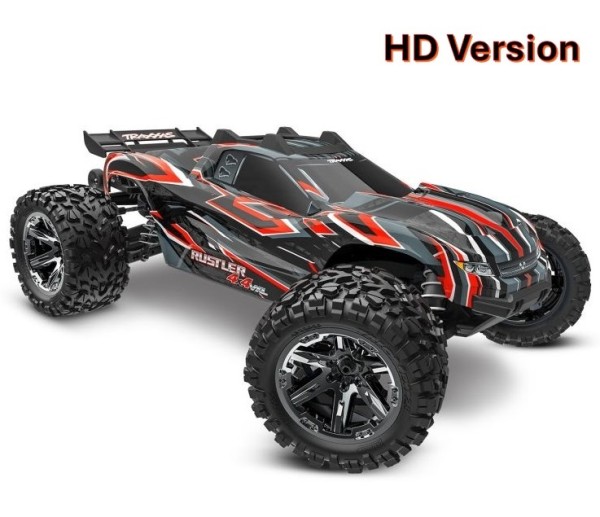 Traxxas Rustler 4x4 VXL HD 3S rot ARTR