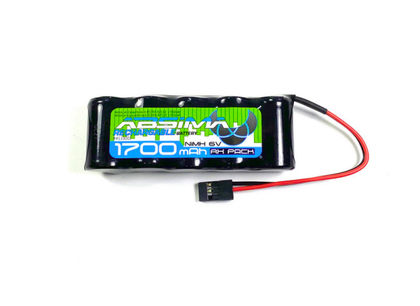 6V 1700mAh NiMH RX Stick Pack (JR)
