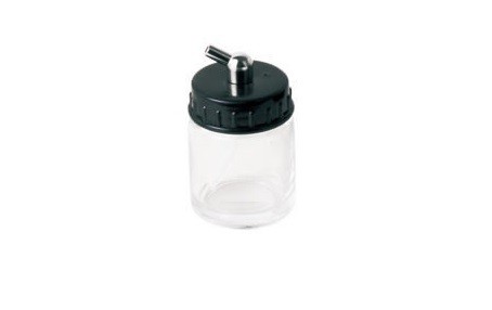 Glas-Farbbehälter Fengda BD-03, 22ml mit Deckel und Anschluss