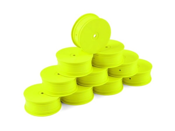 1:10 4WD Frontfelgen gelb 12mm 2,2", Hudy (10)