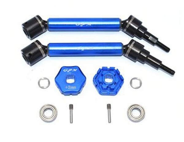 GPM Hd Steel+Alu F/R Adj Cvd Drive Shaft+Sechskant Adapter (