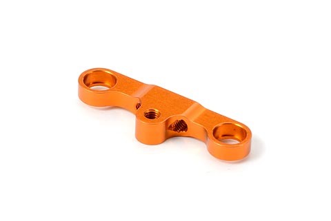 Alu Steering Plate 8.5mm For Dual Servo Saver - Orange - V2