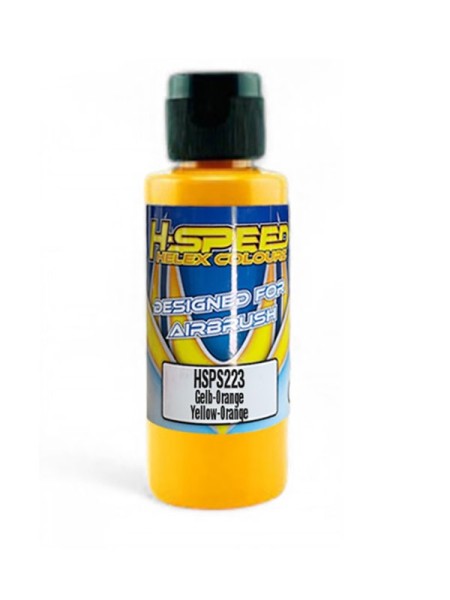 Lexan Airbrush Farbe 60 ml Gelb-Orange / Yellow-Orange
