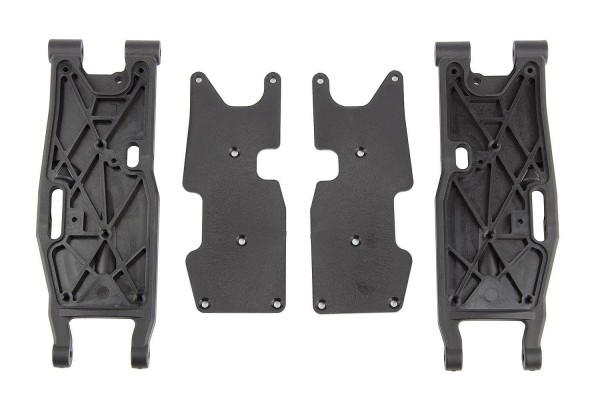 RC8T4/3.2 FT Rear Suspension Arms, HD