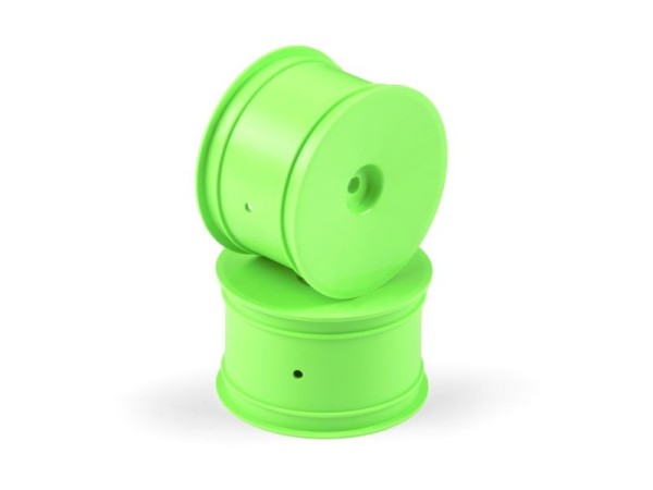 1:10 Heckfelgen grün 12mm 2,2", Hudy (2)