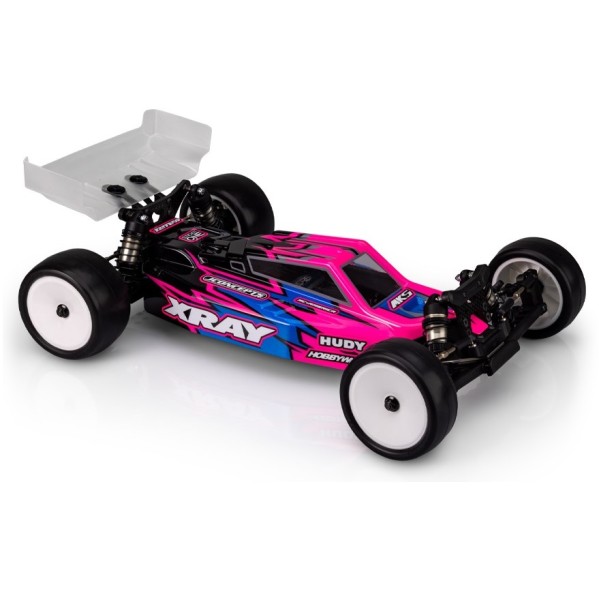 1:10 XRAY XB2 '25 "F2" Karosserie LIGHT unlackiert, JConcepts