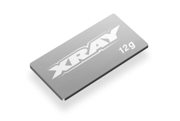 Xray Wolfram Chassis Gewicht 12G