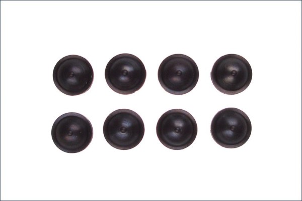 Dämpfermembrane 12mm schwarz (8)