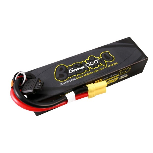 11,1V 8000mAh 100C G-Tech Bashing LiPo, GensAce