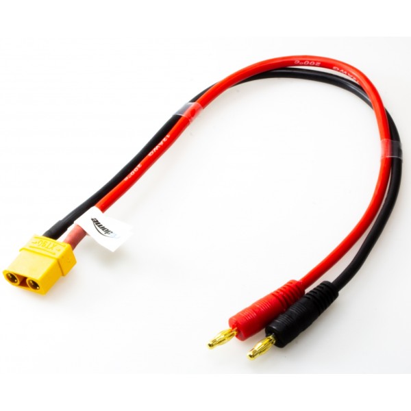 Anschlusskabel Ø4mm Stecker zu XT90 Buchse 30cm 12 AWG