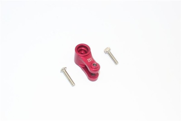 GPM Alu 25T Servo Horn -3Pc Set Rot