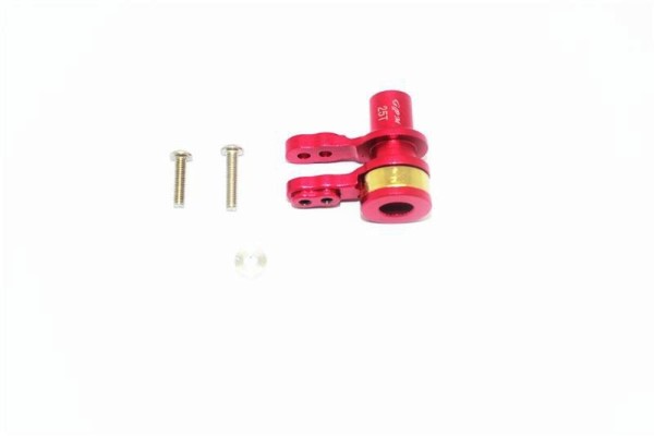 GPM Alu 25T Servo Horn W. Built-In Spring -4Pc Set Rot