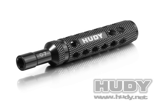 Hudy 7,0mm Steckschlüssel Kurz Einteilig, Exclusive