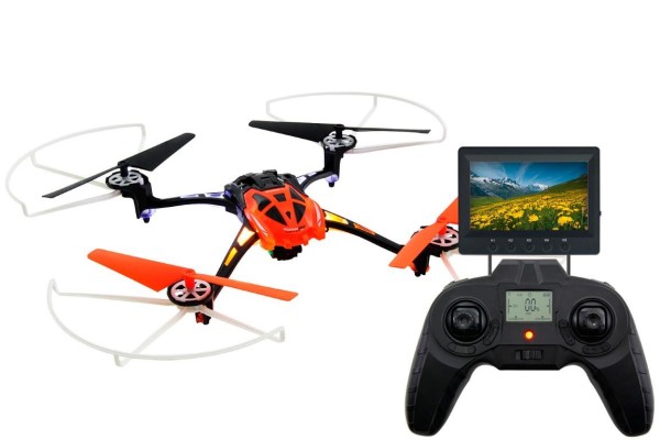 Rocket 250 3D FPV RTF Quadrocopter orange m. 4,3" Monitor
