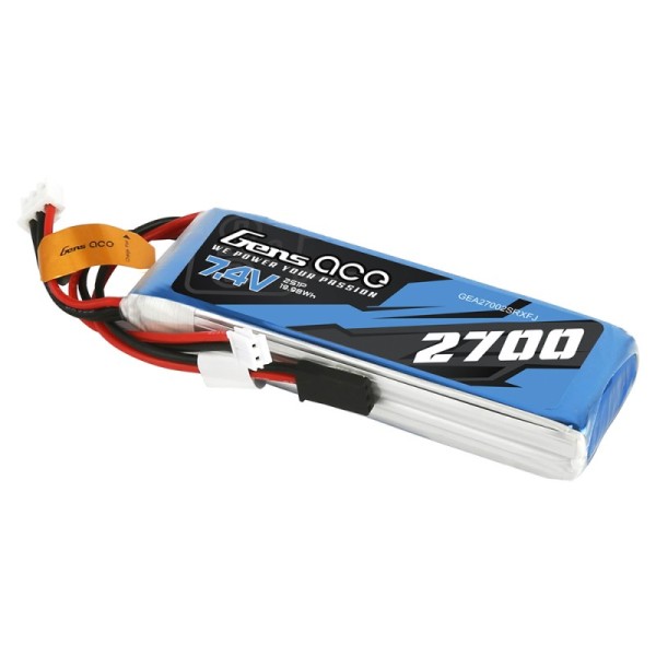 7,4V 2700mAh Sanwa MT-R, MT-S, MT-4/S, M12/S* Senderakku (Futaba/XH)