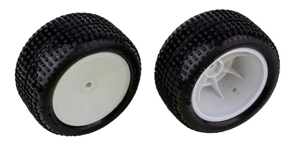 RB10 RTR Rear Wheels and Tires, mounted