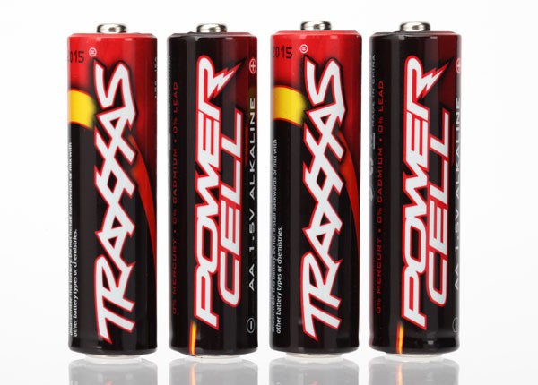 TRAXXAS Power Cell Mignon (AA) Alkaline Batterien (4)