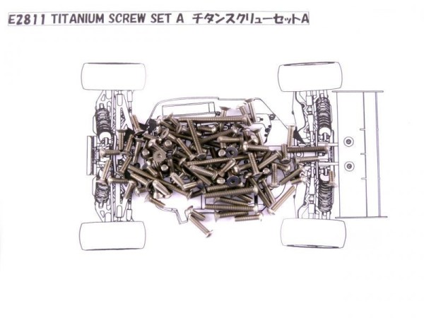 Schraubenset Titan MBX-7 A (oben)