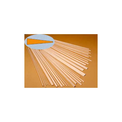 Balsa-Endleisten 6x25 x1000mm Symmetrisch